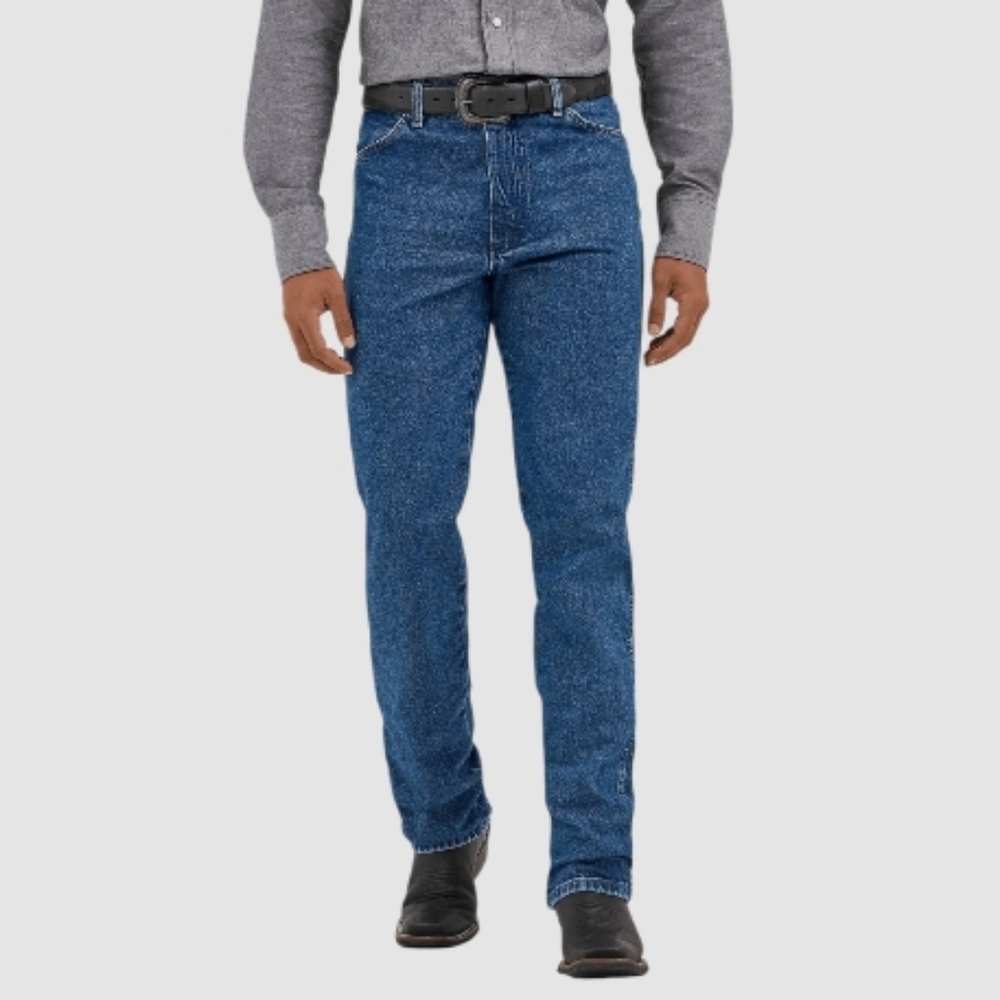Wrangler Cowboy Cut Jeans Men's 36x36 Blue Slim Fit Workwear Rodeo Rugged 936GBK
